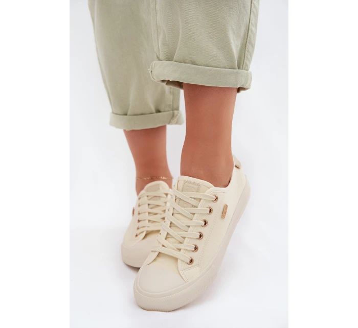 Dámské tenisky Big Star model 22016655 Světle béžové - Big Star Shoes