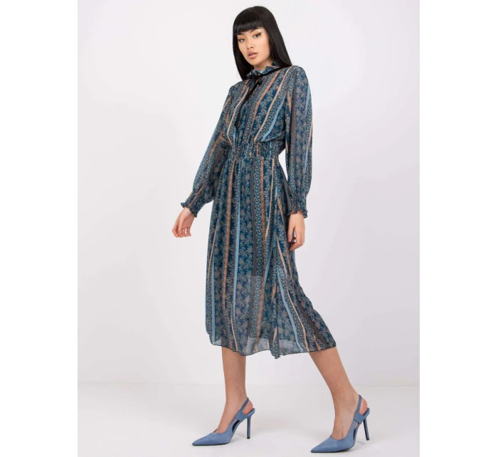 Šaty DHJ SK 15177 1.04P tmavě modrá