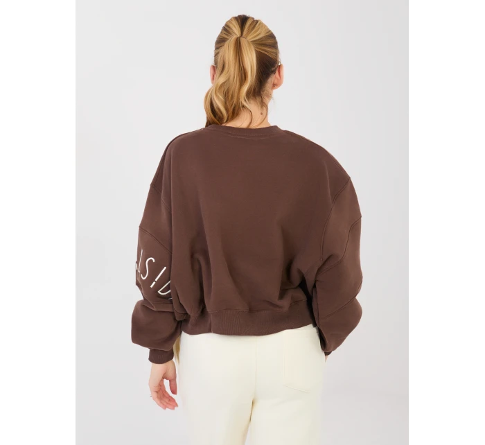 Mikina NS BL NS26117.02 hnědá