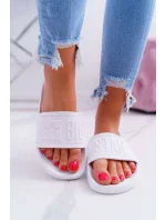 Dámské pantofle Big Star - bílé Dámské pantofle Big Star - bílé
