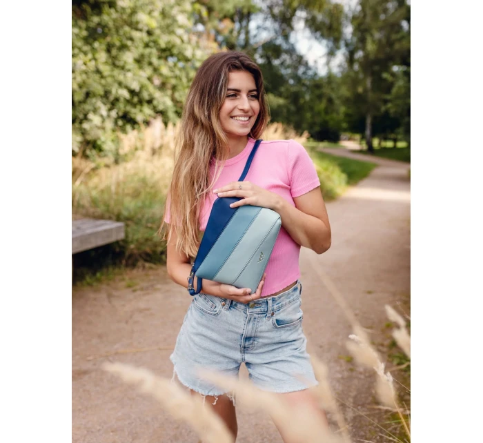 Kabelka model 21279446 Striped Blue - Vuch