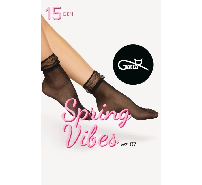 Ponožky Spring Vibes model 21078999 15 den - Gatta Ponožky Spring Vibes model 21078999 15 den - Gatta