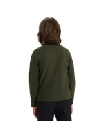 Chlapecký fleece 4F M413 khaki 4FJWAW25TFLEM413 43S Chlapecký fleece 4F M413 khaki 4FJWAW25TFLEM413 43S