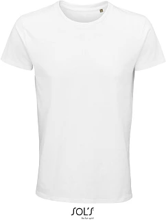 SOL'S Crusader Men Pánské tričko z bio bavlny 25.3582 white