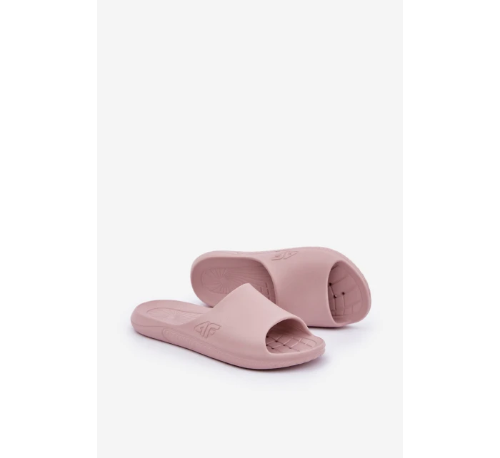 Dámské Pantofle Světle Růžové model 21668819 - 4F Dámské Pantofle Světle Růžové model 21668819 - 4F