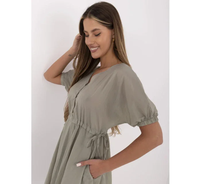 Šaty 217 SK 25663.03 khaki Šaty 217 SK 25663.03 khaki