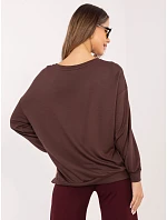 Bluza RV BL model 22074607 ciemny brązowy - FPrice Bluza RV BL model 22074607 ciemny brązowy - FPrice