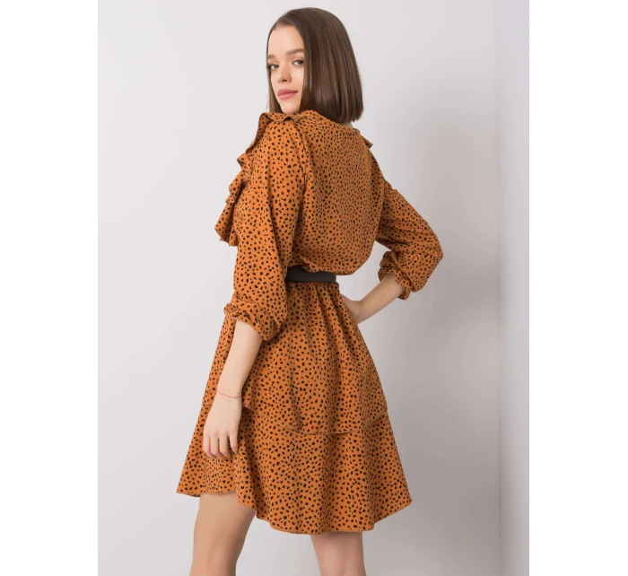 Šaty WN SK R824.68 světle hnědá