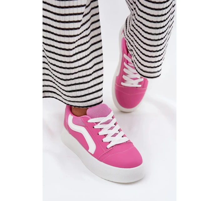 Dámské tenisky na platformě – fuchsiové Tellnira Dámské tenisky na platformě – fuchsiové Tellnira