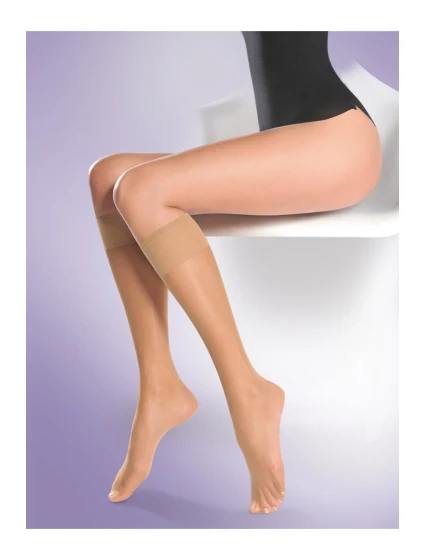 Dámské podkolenky model 7960593 super beige - Gabriella