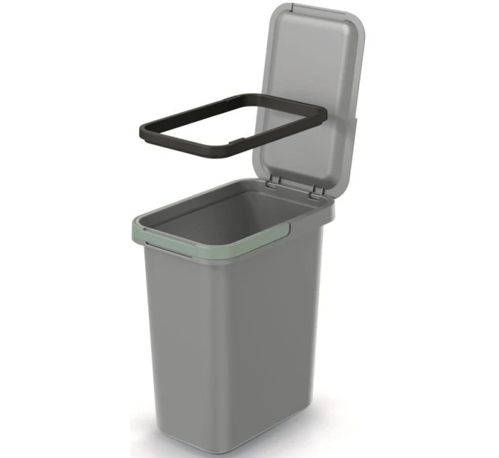 Odpadkové koše 12 l SYSTEMA SORTIBOX SMOOTH GRAY dětské Odpadkové koše 12 l SYSTEMA SORTIBOX SMOOTH GRAY dětské