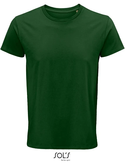 SOL'S Crusader Men Pánské tričko z bio bavlny 25.3582 bottle green SOL'S Crusader Men Pánské tričko z bio bavlny 25.3582 bottle green