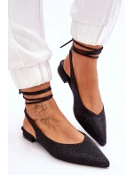 Vázané Baleríny S Černe model 21612801 - Boto