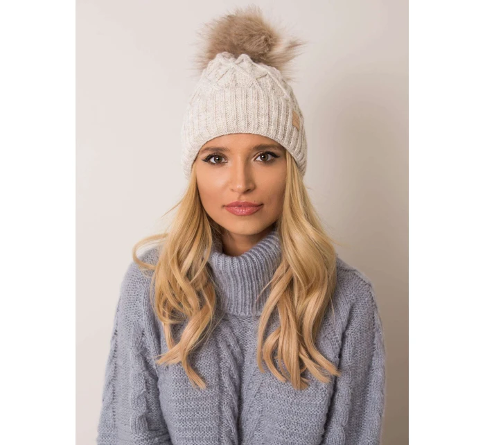 Dámská čepice 9.74 béžová