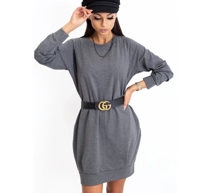 Šaty RV TU 5184.93P tmavě šedá