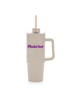 Personalizovaná termoska s průhledným víčkem s obrysem 