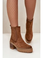 Boty na podpatku model 199300 Step in style Boty na podpatku model 199300 Step in style