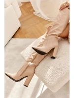 Kozačky na podpatku  model 220511 Step in style