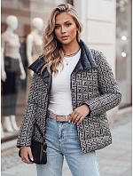 Dámská přechodná prošívaná bunda navy blue Dstreet model 21979415 - FashionStreet Dámská přechodná prošívaná bunda navy blue Dstreet model 21979415 - FashionStreet