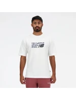 New Balance S/S Značka T-Sh M MT41524WT Tričko New Balance S/S Značka T-Sh M MT41524WT Tričko