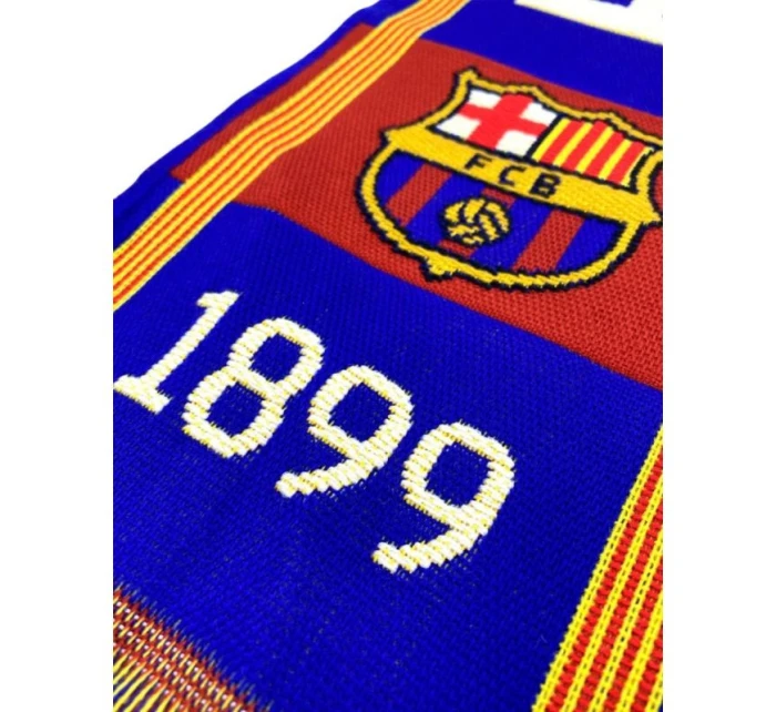 Pletená fanouškovská šála FC Barcelona N27 5004BUT27