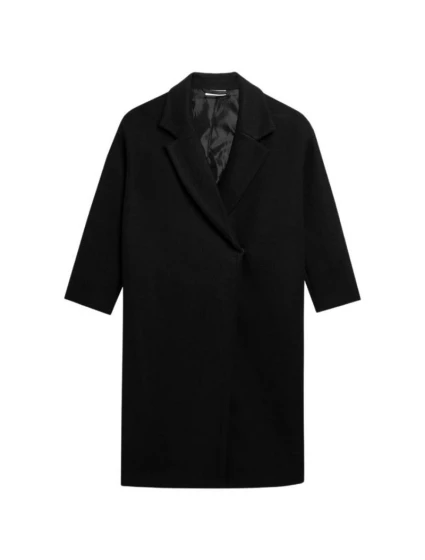 Outhorn dámský tmavě černý kabát OTHAW22TCOUF003 20S