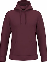 Kariban K 476 Pánská mikina s kapucí 20.K476 wine