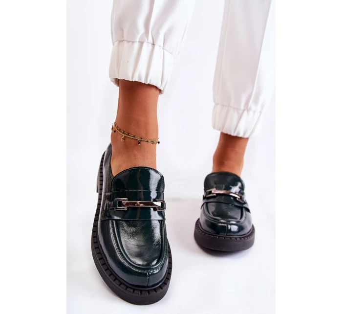 Lakované Boty Se  zelená model 21593221 - Boto