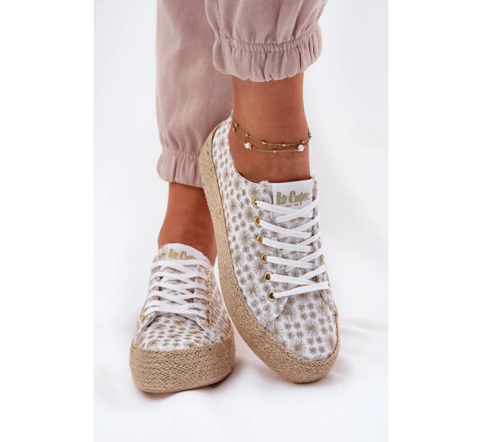 Vzorované Dámské Tenisky Na Platformě S Pletením model 21693316 - Lee Cooper Vzorované Dámské Tenisky Na Platformě S Pletením model 21693316 - Lee Cooper