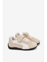 Dětské sportovní boty s přezkou béžové model 21731729 - Boto Dětské sportovní boty s přezkou béžové model 21731729 - Boto