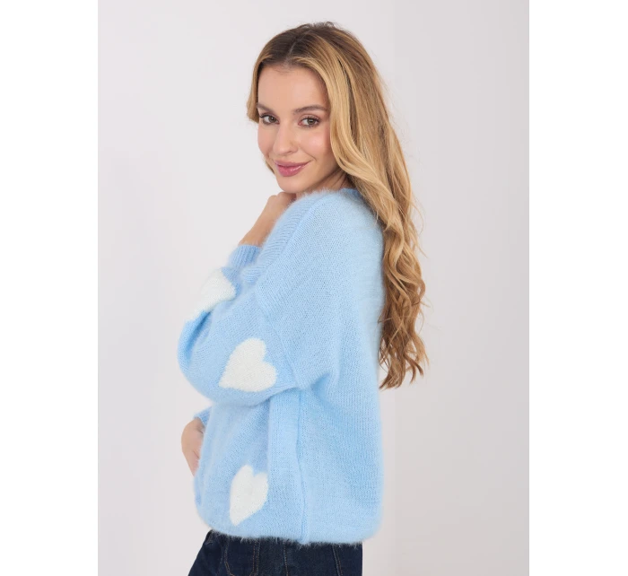 Jumper MO SW 1216.71 světle modrý