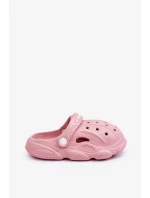 Dětské pěnové pantofle Crocs Růžove Cloudy Dětské pěnové pantofle Crocs Růžove Cloudy