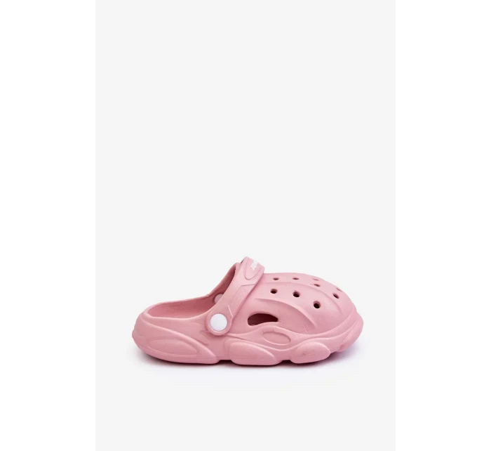 Dětské pěnové pantofle Crocs Růžove Cloudy Dětské pěnové pantofle Crocs Růžove Cloudy
