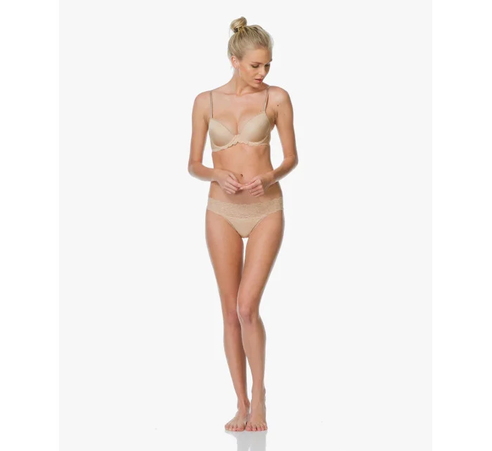 Podprsenka s kosticí QF1444E tělová - Calvin Klein Podprsenka s kosticí QF1444E tělová - Calvin Klein