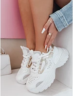 Dámské tenisky BL568 CELESTIC ZY0817 bílo-zlaté - FashionStreet Dámské tenisky BL568 CELESTIC ZY0817 bílo-zlaté - FashionStreet