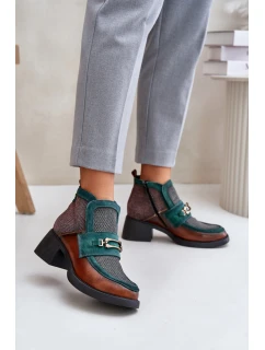 Boty na podpatku model 219253 Step in style