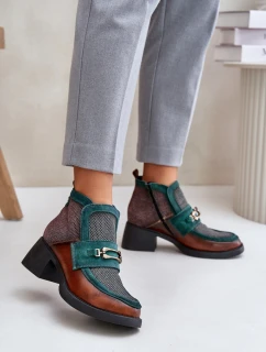 Boty na podpatku  model 219253 Step in style