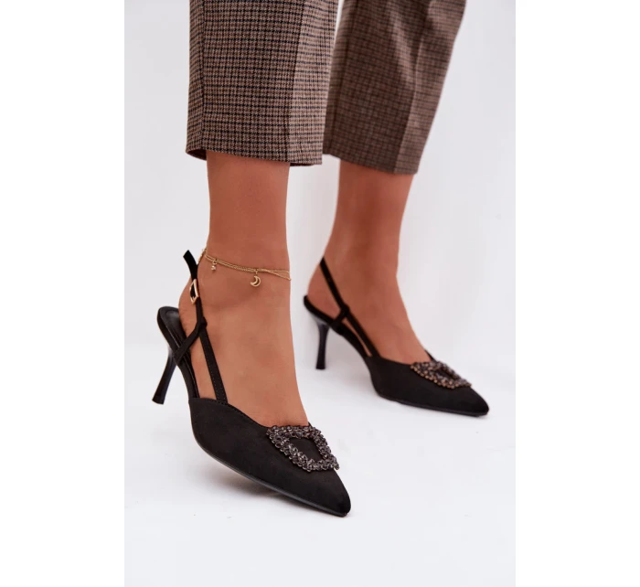 Sandály na podpatku  model 224464 Step in style