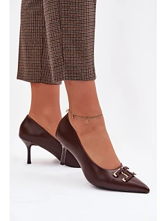 Lodičky na jehlovém podpatku model 225606 Step in style