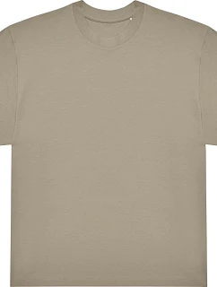B&C #E220 Oversized Oversize tričko z těžké bavlny 01.012T mastic