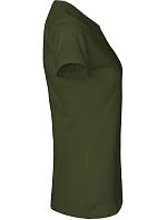 Neutral O 80001 Dámské tričko z těžké bio bavlny 77.8001 military Neutral O 80001 Dámské tričko z těžké bio bavlny 77.8001 military