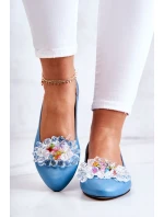 Kožené baleríny s zdobením model 21584377 - Boto