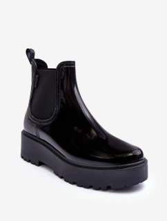 Lakované Kalhoty Boty Na Platformě Big Star model 21635193 Černé - Big Star Shoes