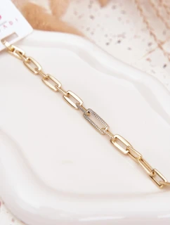 Dámský náramek model 21776915 ze chirurgické oceli zlatý - Boto