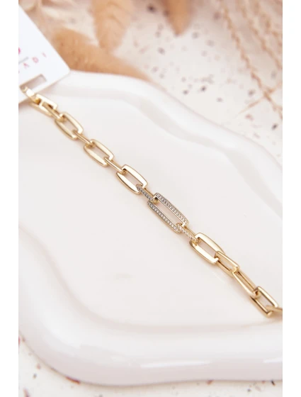 Dámský náramek model 21776915 ze chirurgické oceli zlatý - Boto Dámský náramek model 21776915 ze chirurgické oceli zlatý - Boto