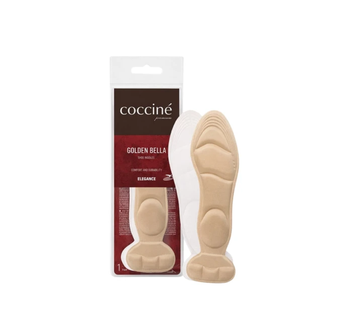 Vložky do bot s patou na vyřezávání Coccine Golden Bella