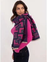 Šála AT SZ 23158.32 tmavě modrá