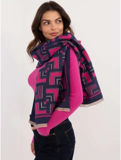 Šála AT SZ 23158.32 tmavě modrá