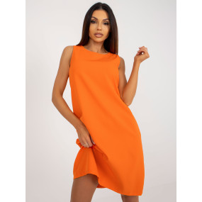 Sukienka TW SK BE 5773.10P pomarańczowy