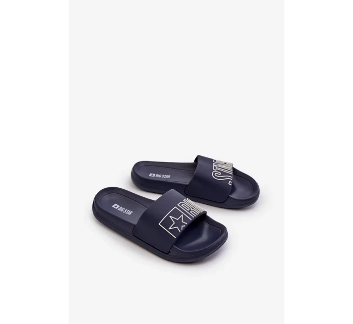 Dětské pantofle BIG STAR Námořnická modrá Dětské pantofle BIG STAR Námořnická modrá